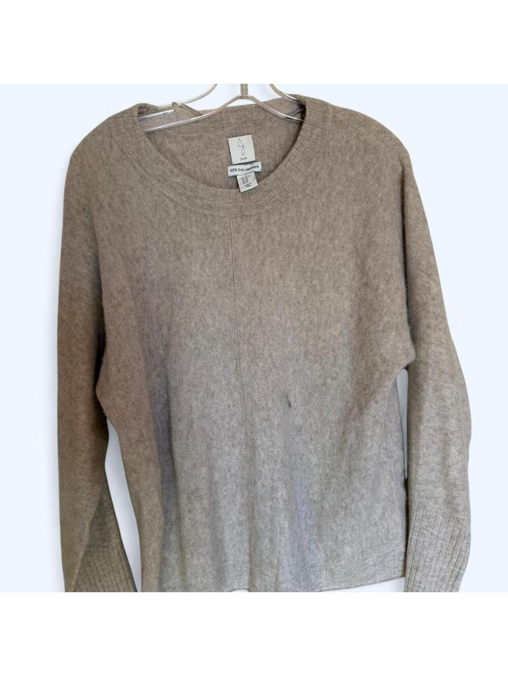 Light grey cashmere blend sweater